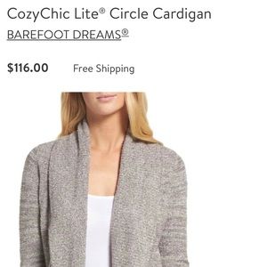 Barefoot Dreams cardigan size L/XL